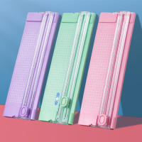 Cortadora De Fotos Con Regla Retráctil A4 Precisión Herramienta Para Cortar Papel Etiquetas De Foto Suministros De Oficina - details 7