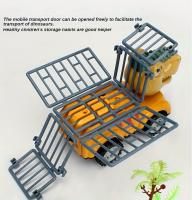 Camión De Dinosaurio Para Niños Juguete De Transporte De Dinosaurio Con Coches FrictionPowered Pull Back Playset Para Niños - details 3