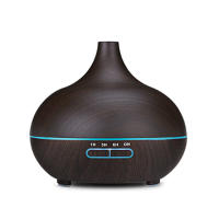 Difusor de aroma, nebulizador ultrasónico de aroma de 550 ml (negro) - details 0