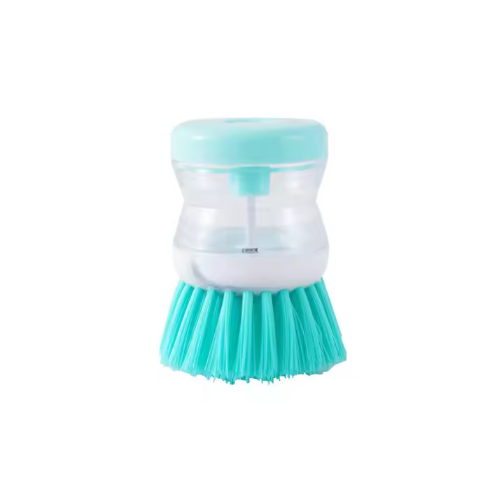 Cepillo De Cocina Ecológico De Plástico Para Limpieza De Ollas Y Ventanas Gadgets De Limpieza Del Hogar Tipo Presión Líquida - 1