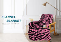 Manta De Terciopelo Suave En Rosa Leopardo Y Zorro Para Niños Y Adultos Para Sofá Cama Y Silla Moderna Y Caliente - details 0