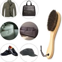 Cepillo De Pelo De Caballo Con Mango De Madera Para Limpieza Y Polvo De Zapatos Cepillo Suave Para Ropa Y Lavandería Anti-estático Herramienta De Cuidado De Ropa - details 3
