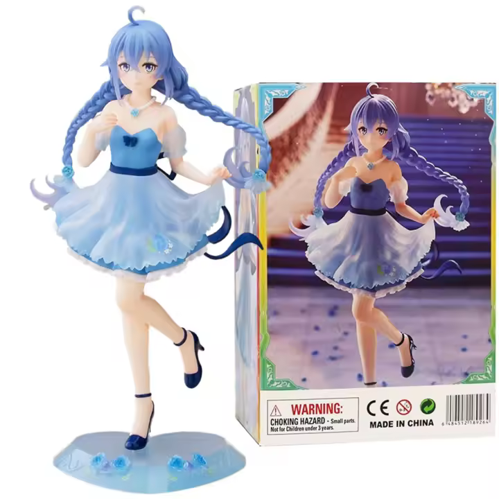 Figura De Acción Roxy Migurdia 25cm Magician Mushoku Tensei: Reincorporación Sin Trabajo Colección De Anime PVC Para Adultos Muñeca Modelo - 1