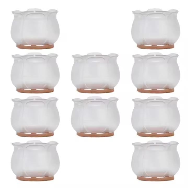 10 unids Silla pierna Piso protector Oficina Mesa pierna cubierta de Goma antideslizante filtro muebles pierna coverm - 1