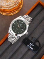 Reloj De Pulsera De Lujo Clásico Para Hombres Con Fecha Y Correa De Acero Inoxidable Deportivo Y Casual Con Marcas Arábigas Resistente Al Agua - details 8