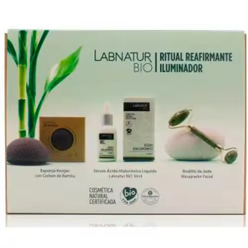 Labnatur Bio Pack Reafirmante Iluminador Esponja+Serum+Masaje - 1