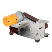Mini Lijadora Eléctrica Para Cinturón Con Set De 10 Lijadores Herramienta De Pulido Y Tratamiento De Superficie Para DIY 220V/110V - details 7