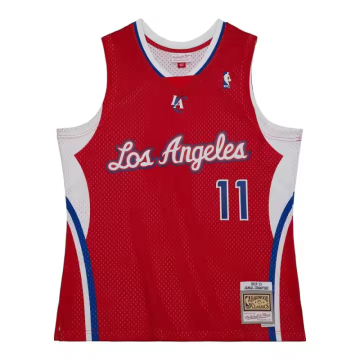 Camiseta Jamal Crawford con Los Angeles Clippers Mitchell and Ness Swingman 2012-13 - 1