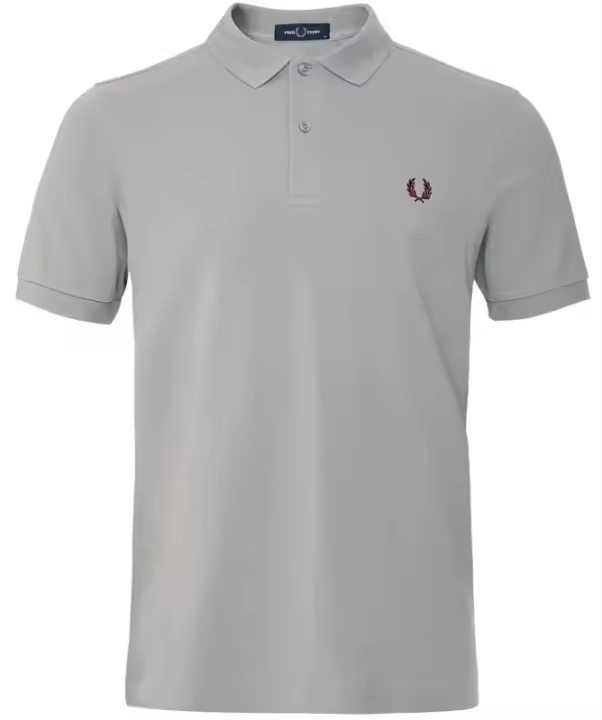 Fred Perry Slim Fit Plain Polo Limestone - 1
