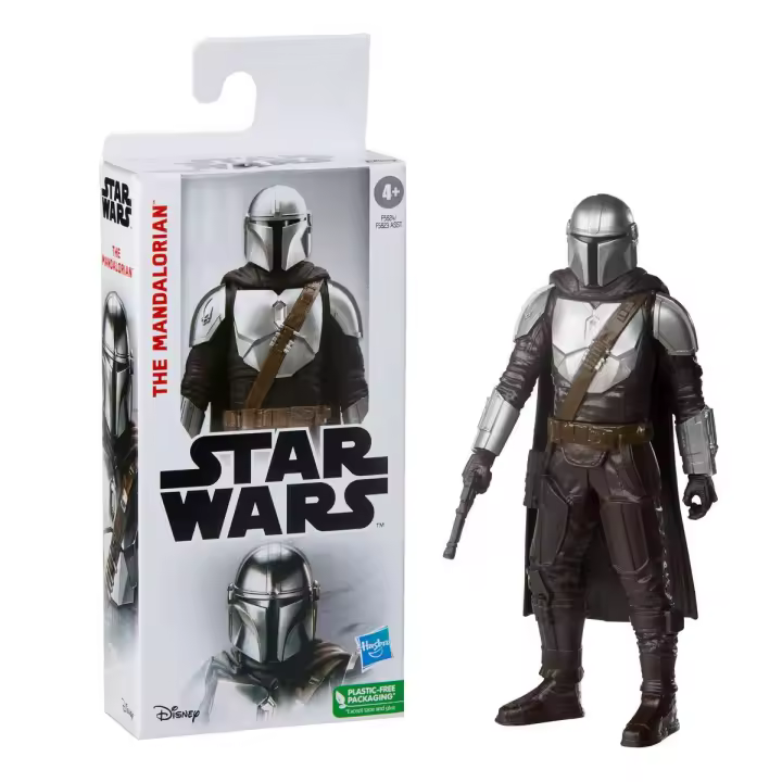 HASBRO - Stars Wars - Mini figura - El Mandaloriano permite a los coleccionistas imaginar la galaxia de Star Wars en acción - Idea regalo - Recomendado para mayores de 4 años - 1