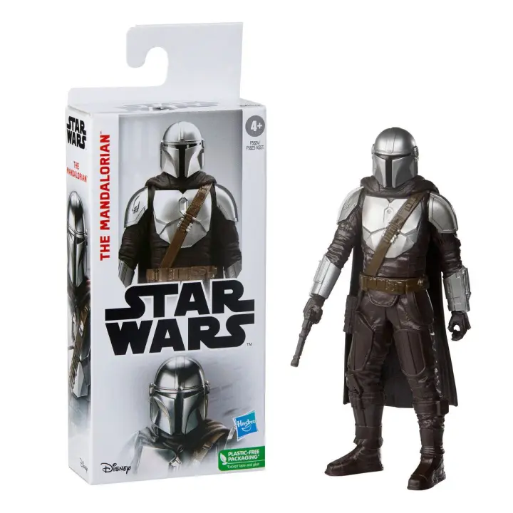 HASBRO - Stars Wars - Mini figura - El Mandaloriano permite a los coleccionistas imaginar la galaxia de Star Wars en acción - Idea regalo - Recomendado para mayores de 4 años - 1