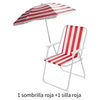 Sombrilla con pinza para silla de playa, Φ 60cm Sombrilla para silla de playa Reclinable, 60 cm, con pinza ajustable, parasol para silla - details 5