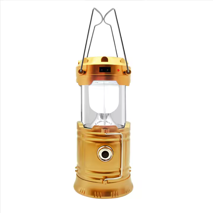 Lámpara Camping LED Recargable Solar Portátil Impermeable, 2/1 Unids, interior Pilas, interior Pilas, Cargador solar para moves - 1