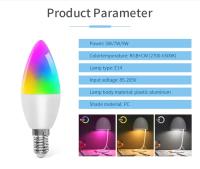 Bulbo LED Inteligente WiFi Cozylife E14 RGB 5/7/9W Luz De Vela Control Remoto APP Alexa Google Assistant Iluminación Interior - details 8