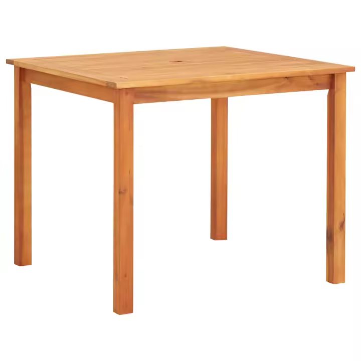 Mesa de Jardín Madera maciza de Acacia 88x88x74 cm - 1