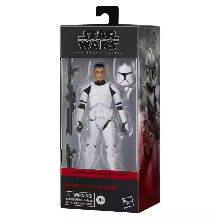 Hasbro - Star Wars Black Series - Figura Phase I Clone Trooper - Ataque de los Clones - 1