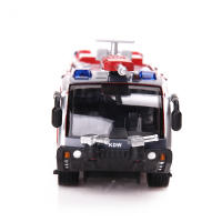 Coche De Ingeniería De Aleación Kaidiwei Juguete Educativo Para Niños Camión De Agua a Alta Presión Vehículo Modelo Metal Y Plástico Regalo Ideal Para Edad 4-12 Años - details 4