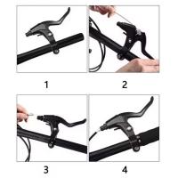 Pares De Manillares De Freno De Bicicleta De Aleación De Aluminio Ultraligero Compatible Con Manillares De 22.2mm V-Brake Universal Para Ciclismo - details 3