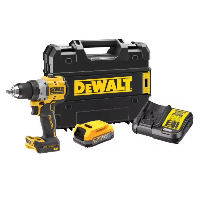 Wiertarko-wkrętarka 18v bl 1x1,7ah dcd800e1t dewalt - 1