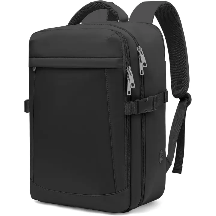 Mochila Viaje Cabina Avion 40x20x25 45x36x20 Mochila Viaje para Ryanair y Easyjet Maletas de Viaje Cabina Viaje Travel Backpack con Bolsillo Antirrobo Lateral - 1