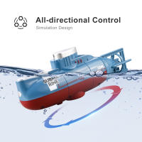 Barco RC Para Niños Juguetes Mini Submarino Control Remoto Impermeable Modelo De Barco Radiocontrolado Regalo Para Niños - details 4