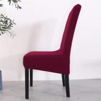 Cubierta De Silla Jacquard Talla XL Con Espalda Para Bodas Y Comedor Cubierta De Asiento Moderna Resistente Al Envejecimiento Para Sillas De Cocina - details 24