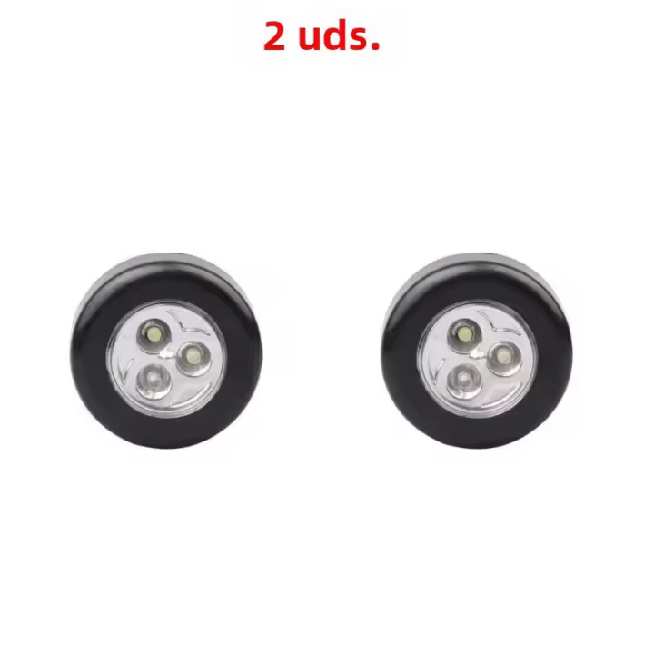 Lámpara De Pared Inalámbrica Con Luz Nocturna Almacenada En Batería Para Seguridad Closet Armario Cocina Tap Toque Push - 1