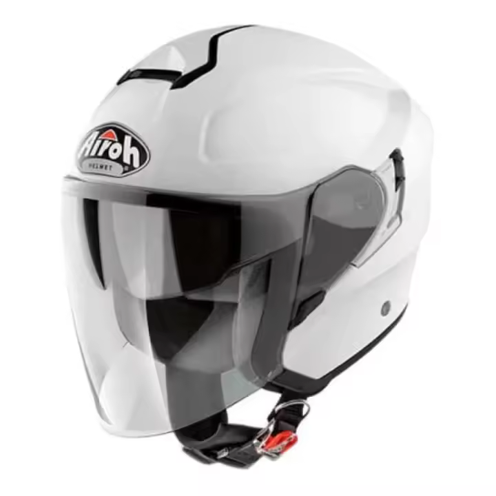 Airoh Casco Jet Hunter Color Blanco Adulto - 1