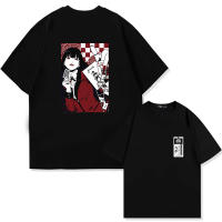 Camiseta De Anime Kakegurui 90s Japonés Para Hombres Y Mujeres Estilo Casual Manga Yumeko Jabami Verano Manga Corta Cuello Redondo Streetwear Cosplay - details 5