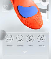 Almohadillas De Apoyo Articular Para Deportes Absorbedores De Choque Para Zapatos Soporte De Arco Plantar Fasciitis Para Hombres Y Mujeres - details 2