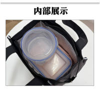 Bolsa De Almuerzo Grande Con Aislamiento De Aluminio Para Trabajo Bolso De Mano Superior Y Práctico - details 5