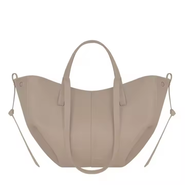 Bolso de mano de color sólido para Mujeres, material de cuero de Vaca, Bolso de axila, moda SO - 1