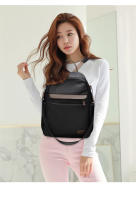 Mochila de temperamento de alto valor para mujer, nueva moda de negocios, versión coreana de la mochila informal para mujer, bolso de viaje ligero para mujer - details 12