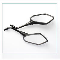 Espejos Retrovisores Para Motocicleta Universal 8mm 10mm Para Scooter E-Bike Pares De Espejos Convexos Laterales Para Electromóvil - details 11