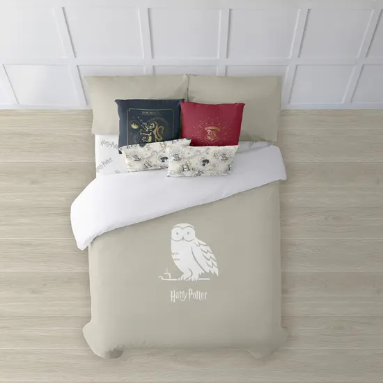 BL BELUM  Funda nórdica con botones 100% algodón modelo Magical Hedwig ; Funda nórdica ligera y confortable; funda nórdica licencias oficiales - Funda Nórdica Extrasuave - Funda Nórdica 100% Made in Spain - 1
