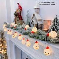 Luz De Cadena LED Navideña Con 10/20 Luces Jokers Oso Y Payaso Iluminación Decorativa Para Interior Piloto Incluido - details 3