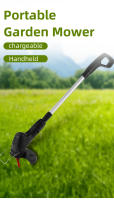 Cortacésped Portátil Inalámbrico Con Batería De Litio Para Jardín Trimmer De Hierba Herramienta De Jardinería Para El Hogar Eliminador De Malas Hierbas - details 0