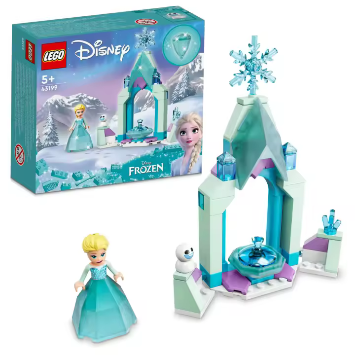 PATIO DEL CASTILLO DE ELSA - LEGO DISNEY 43199 - 1