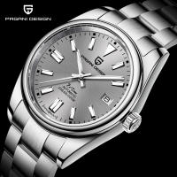 Reloj Mecánico Para Hombre PAGANI DESIGN 2024 NH35 Automático Acero Inoxidable Cristal De Esmeril 20Bar Impermeable 39mm - details 14