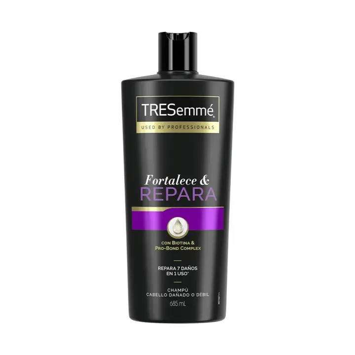 Champú fortalece & repara con biotina & pro-bond complex repara 7 daños en 1 uso Tresemmé 685 ml【ROUA】 - 1