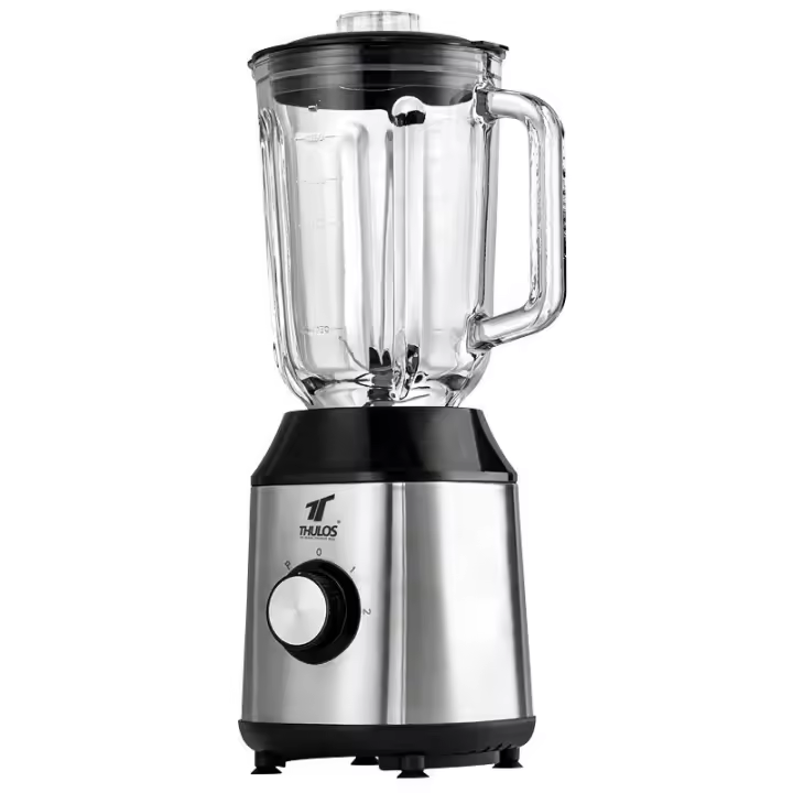 Batidora de vaso, cuerpo de acero inoxidable. 1.5 litros y 600W. THULOS TH-BV102 - 1