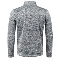 Chaqueta Casual Para Hombres Con Cierre De Cremallera Y Cuello Erguido Sudadera De Calle Exterior Abrigo De Manga Larga Ropa De Hombres M-4XL - details 6
