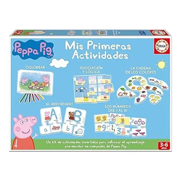 Educa Mis Primeras Actividades Peppa Pig Juego Educativo 17249 - 1