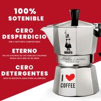 Bialetti Cafetera Clásica Italiana  - Moka Express 6 Tazas de Café - Cafetera de Aluminio de Alta Calidad para uso en Cocina - La cafetera es adecuada para hornillos de gas y placas eléctricas - details 3