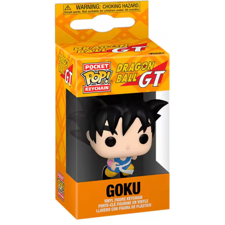 Llavero Pocket POP Dragon Ball GT GokuFigura  Coleccionable - Idea de Regalo- Mercancia Oficial - Juguetes para Niños y Adultos - Movies Fans - Muñeco para Coleccionistas y Exposición - 1