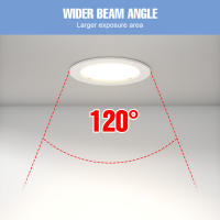 Lámpara De Techo LED 25W Redonda Revestida 220V Luz De Enfriamiento/Calefacción Para Sala De Estar Y Hogar Iluminación Interior - details 7