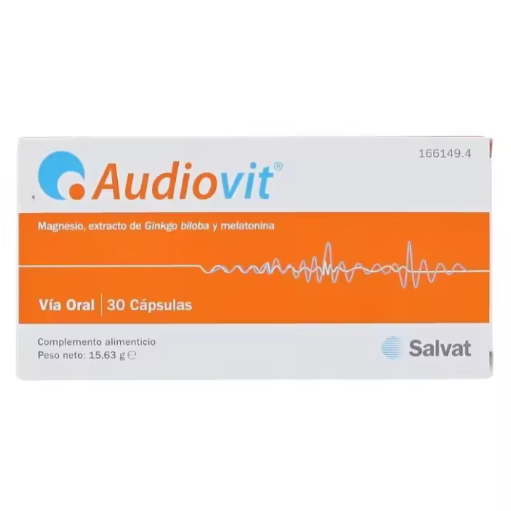 Salvat AUDIOVIT 30 CAPSULAS - Antioxidante para Función Auditiva - 1