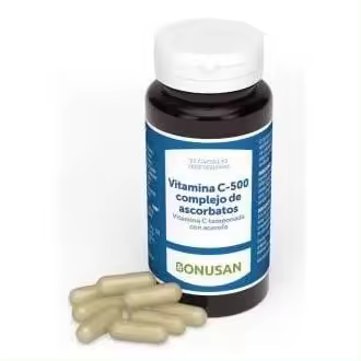 Bonusan Vitamina C 500 Complejo Ascorbatos 90Caps - 1