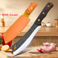 Cuchillo De Cocina Profesional 7 Pulgadas Acero Inoxidable Cuchillo De Resbaladizo Para Pescado Y Carne Cuchillo De Cuchillero Eco-amigable Durable Para El Hogar - details 0