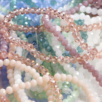 120pcs/lot Cuentas De Vidrio Facetas Austria Redondas Para Joyería Spacer Beads De Moda Material De Vidrio Tamaño 4mm - details 3